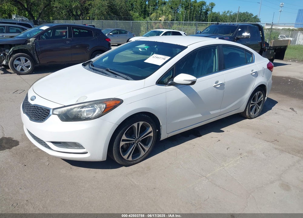 2014 KIA FORTE VIN: KNAFX4A85E5100054