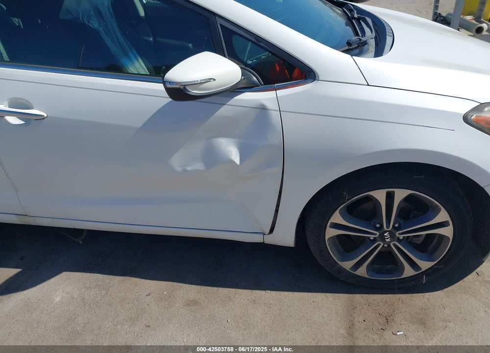 2014 KIA FORTE VIN: KNAFX4A85E5100054