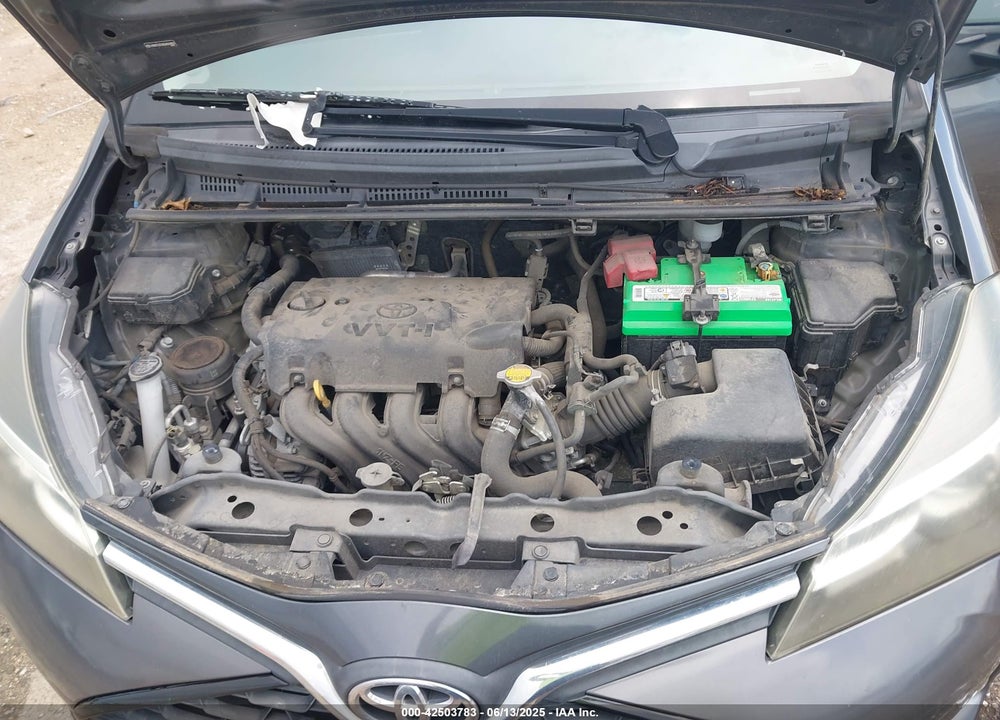 2016 TOYOTA YARIS VIN: VNKKTUD39GA056803
