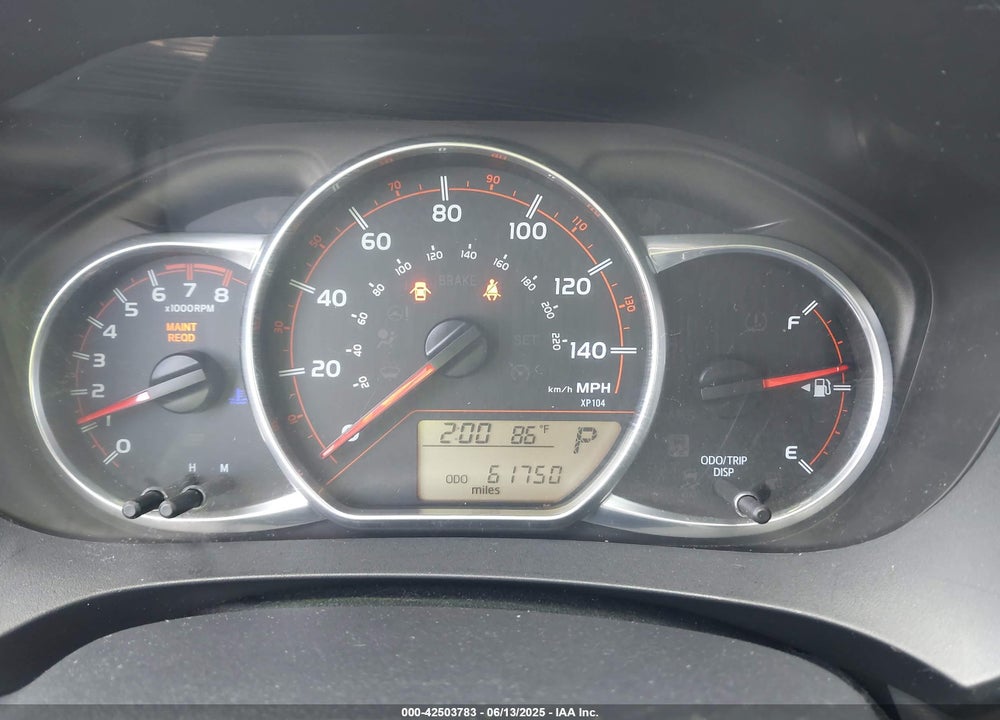 2016 TOYOTA YARIS VIN: VNKKTUD39GA056803