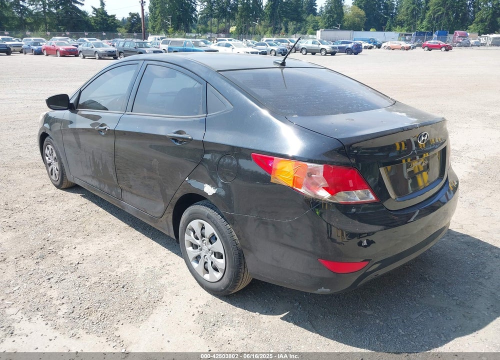 2017 HYUNDAI ACCENT VIN: KMHCT4AE9HU250228