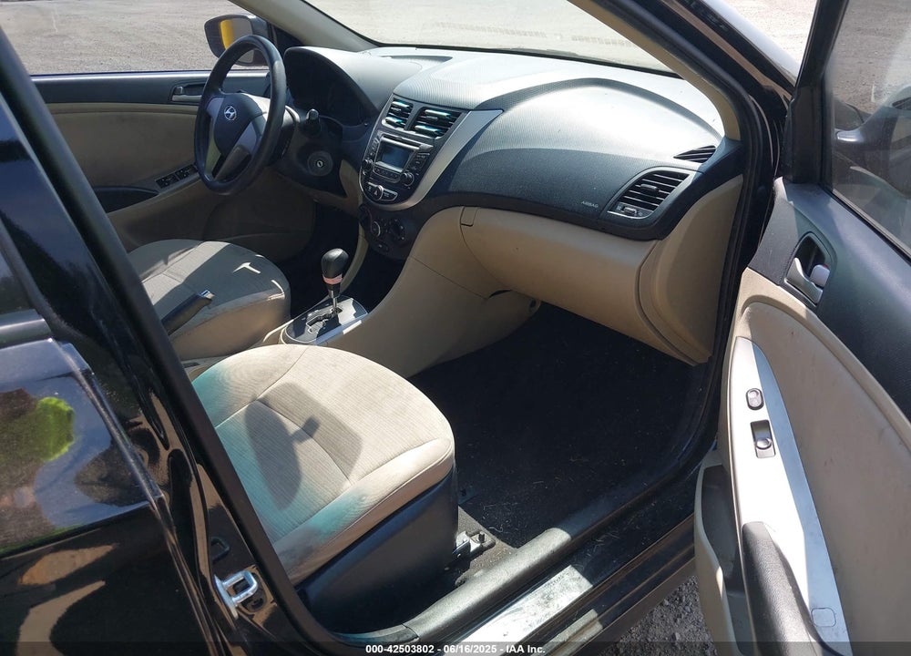 2017 HYUNDAI ACCENT VIN: KMHCT4AE9HU250228