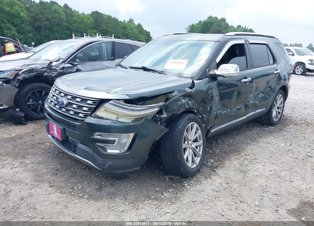 2016 FORD EXPLORER VIN: 1FM5K7F86GGB80717