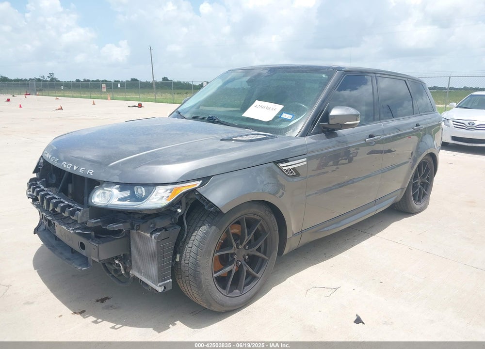 2015 LAND ROVER RANGE ROVER SPORT VIN: SALWR2VF7FA614712