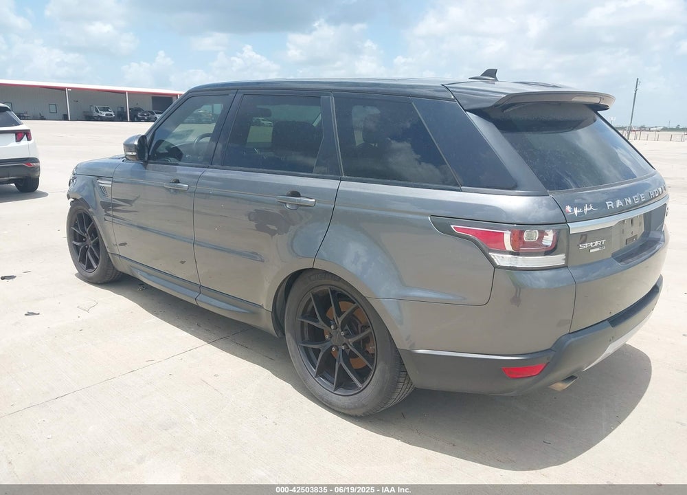 2015 LAND ROVER RANGE ROVER SPORT VIN: SALWR2VF7FA614712
