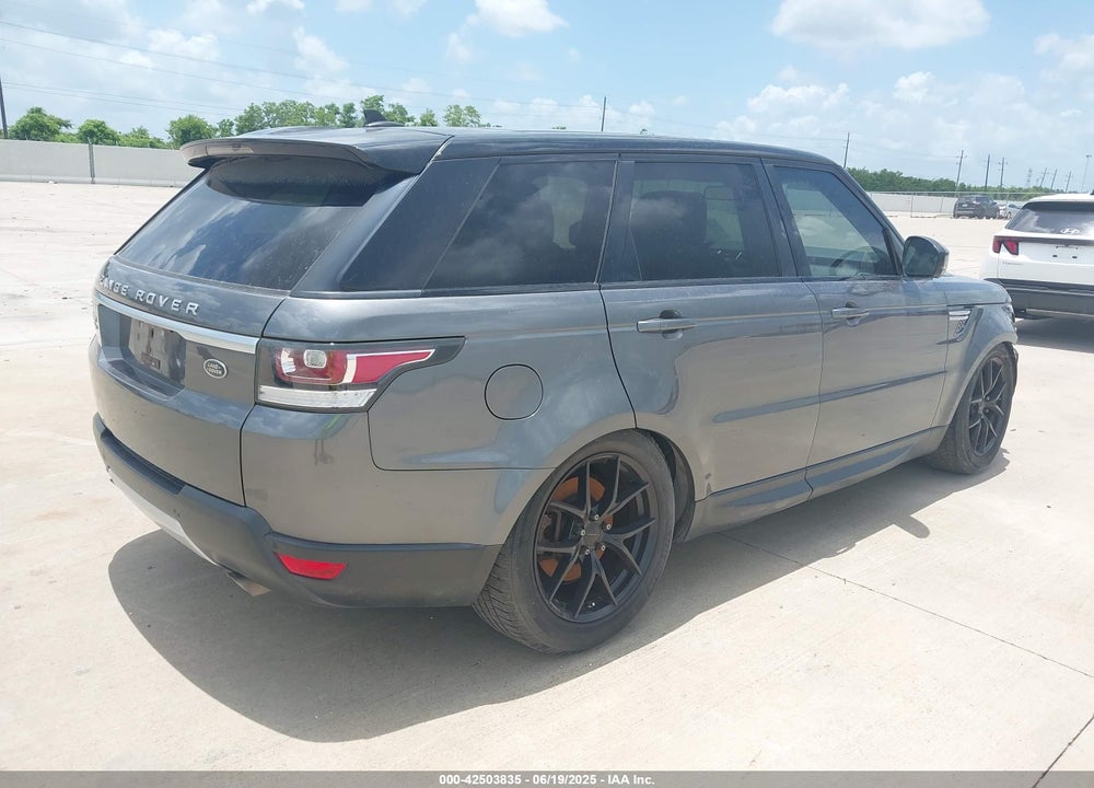2015 LAND ROVER RANGE ROVER SPORT VIN: SALWR2VF7FA614712