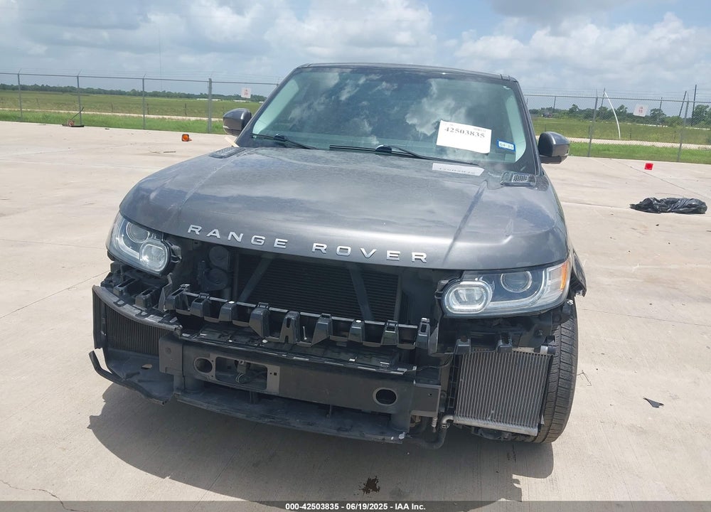 2015 LAND ROVER RANGE ROVER SPORT VIN: SALWR2VF7FA614712