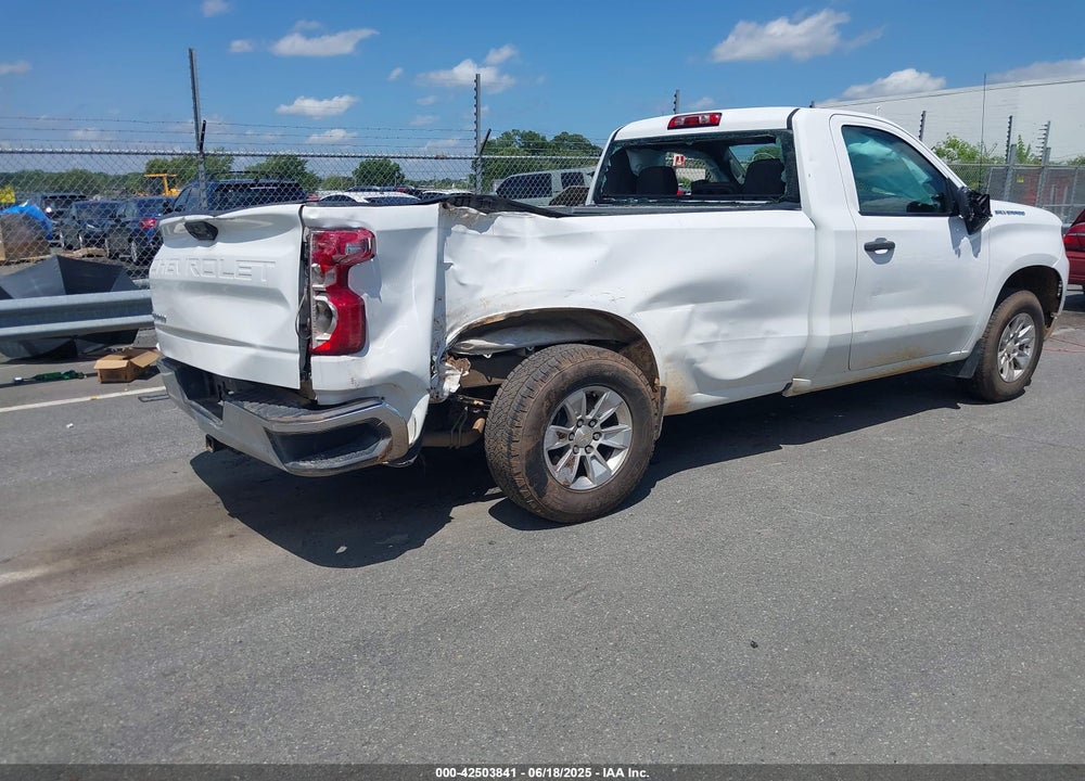 2023 CHEVROLET SILVERADO 1500 2WD LONG BED WT VIN: 3GCNAAED6PG172625