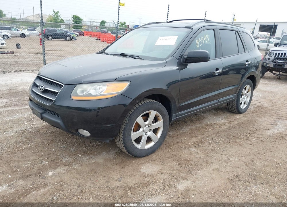 2008 HYUNDAI SANTA FE LIMITED/SE VIN: 5NMSH13E48H191478
