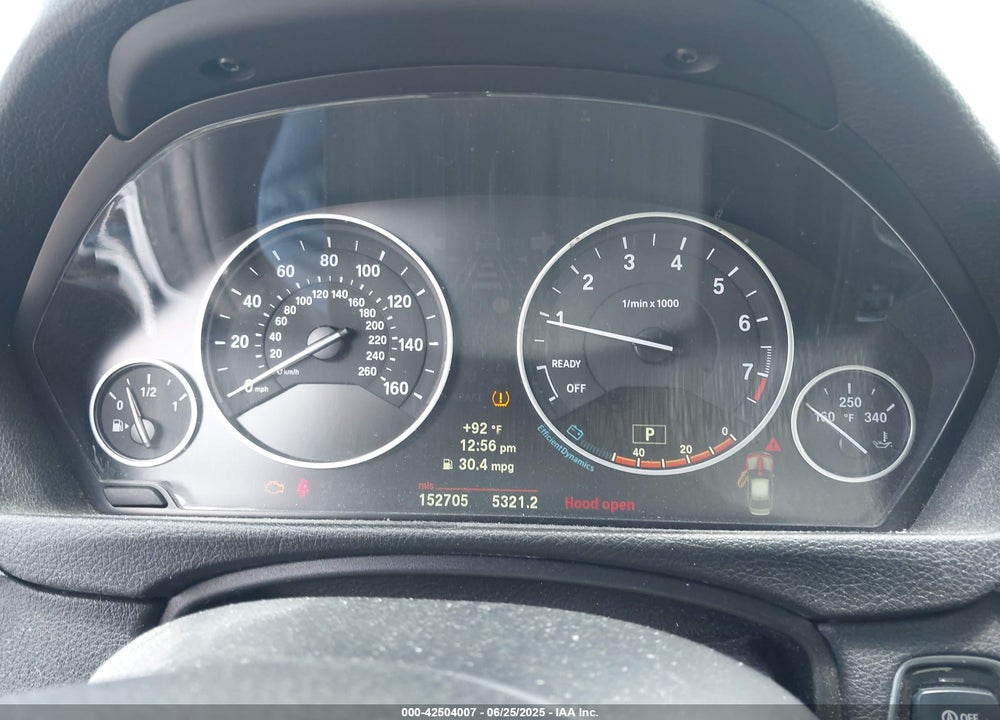 2013 BMW 328I VIN: WBA3C1G5XDNR45054