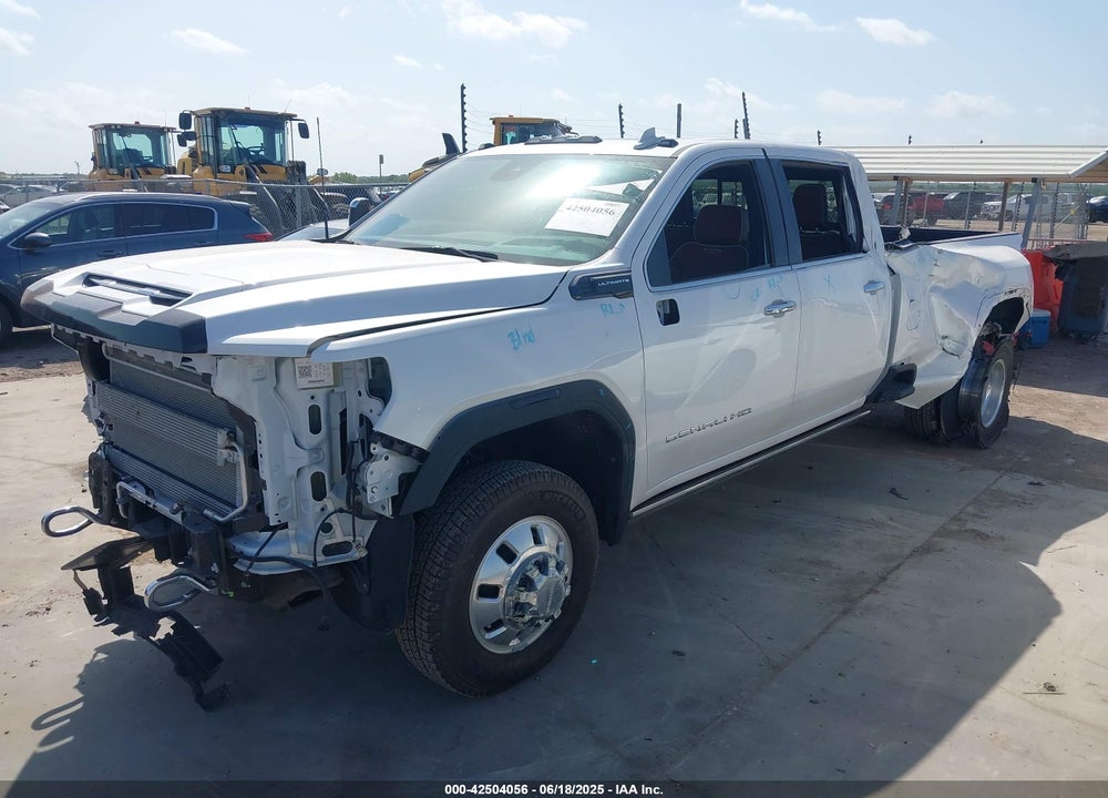 2025 GMC SIERRA 3500HD 4WD  LONG BED DENALI ULTIMATE VIN: 1GT4UYEY4SF213228