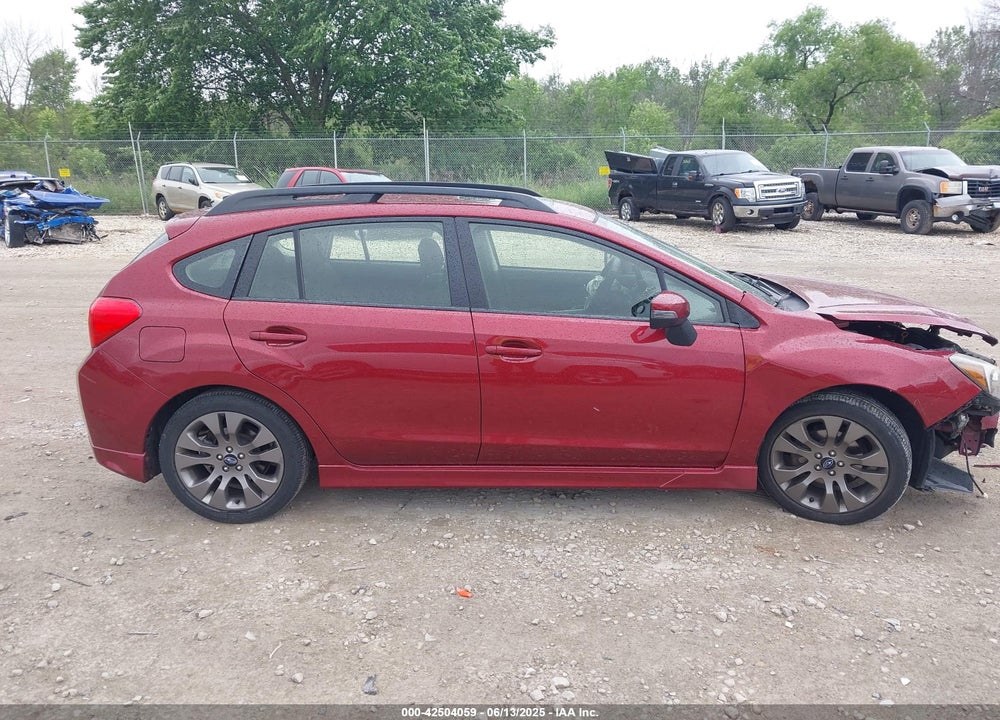 2015 SUBARU IMPREZA VIN: JF1GPAU60FH203601