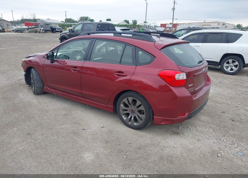 2015 SUBARU IMPREZA VIN: JF1GPAU60FH203601