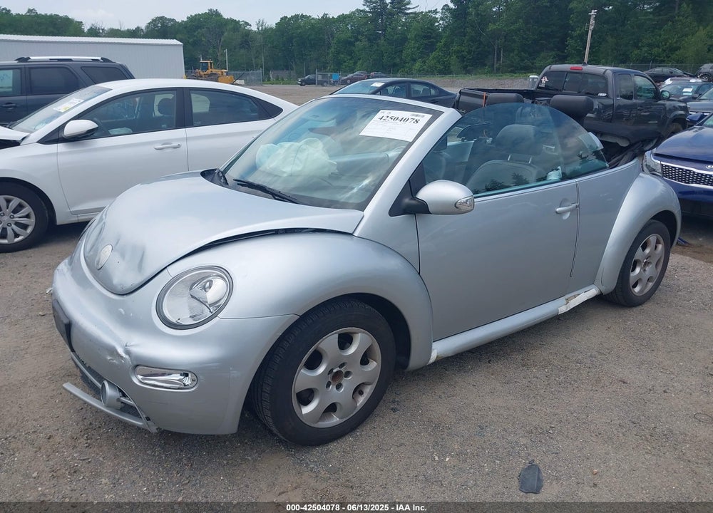 2003 VOLKSWAGEN NEW BEETLE GLS VIN: 3VWCK21YX3M316253