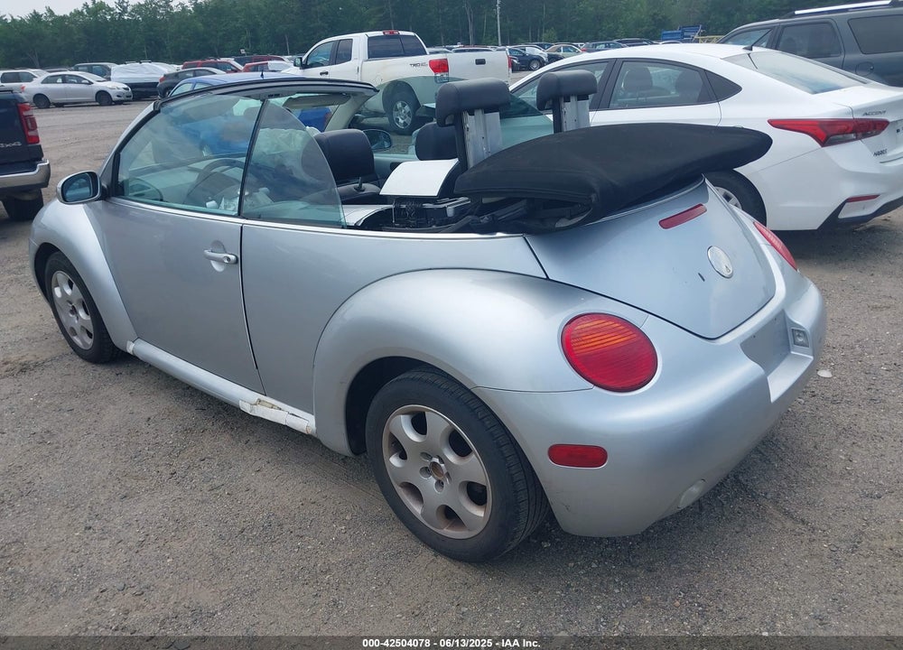 2003 VOLKSWAGEN NEW BEETLE GLS VIN: 3VWCK21YX3M316253