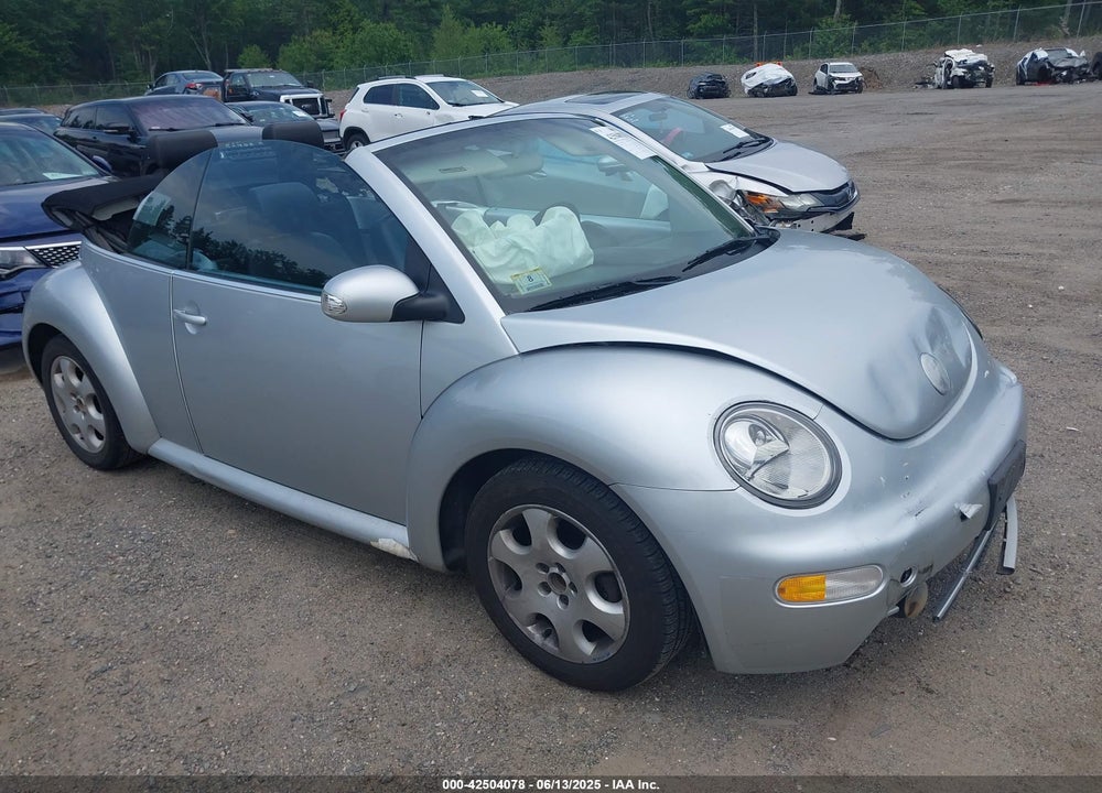 2003 VOLKSWAGEN NEW BEETLE GLS VIN: 3VWCK21YX3M316253
