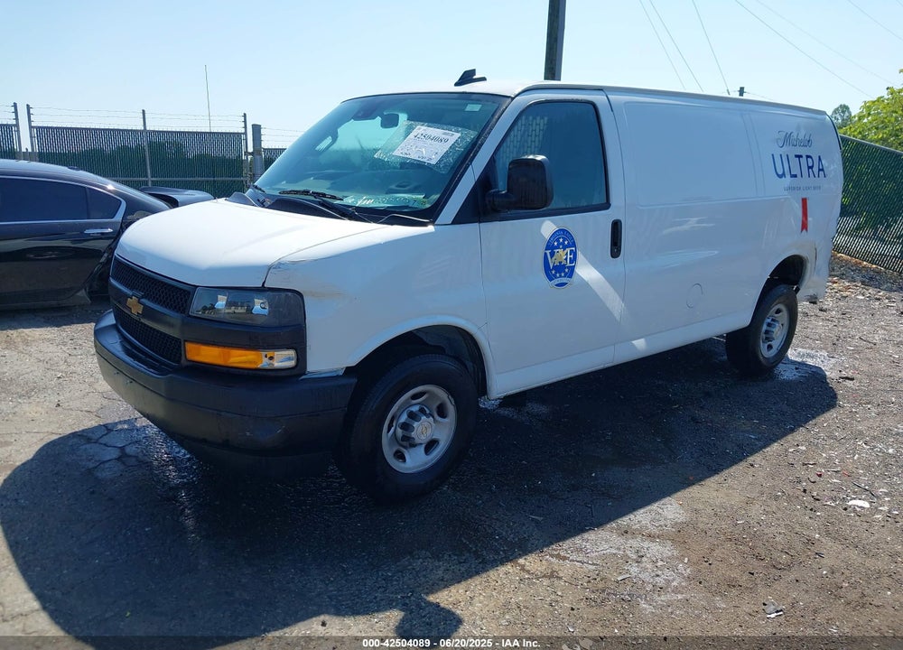 2024 CHEVROLET EXPRESS CARGO RWD 2500 REGULAR WHEELBASE WT VIN: 1GCWGAFP6R1216135