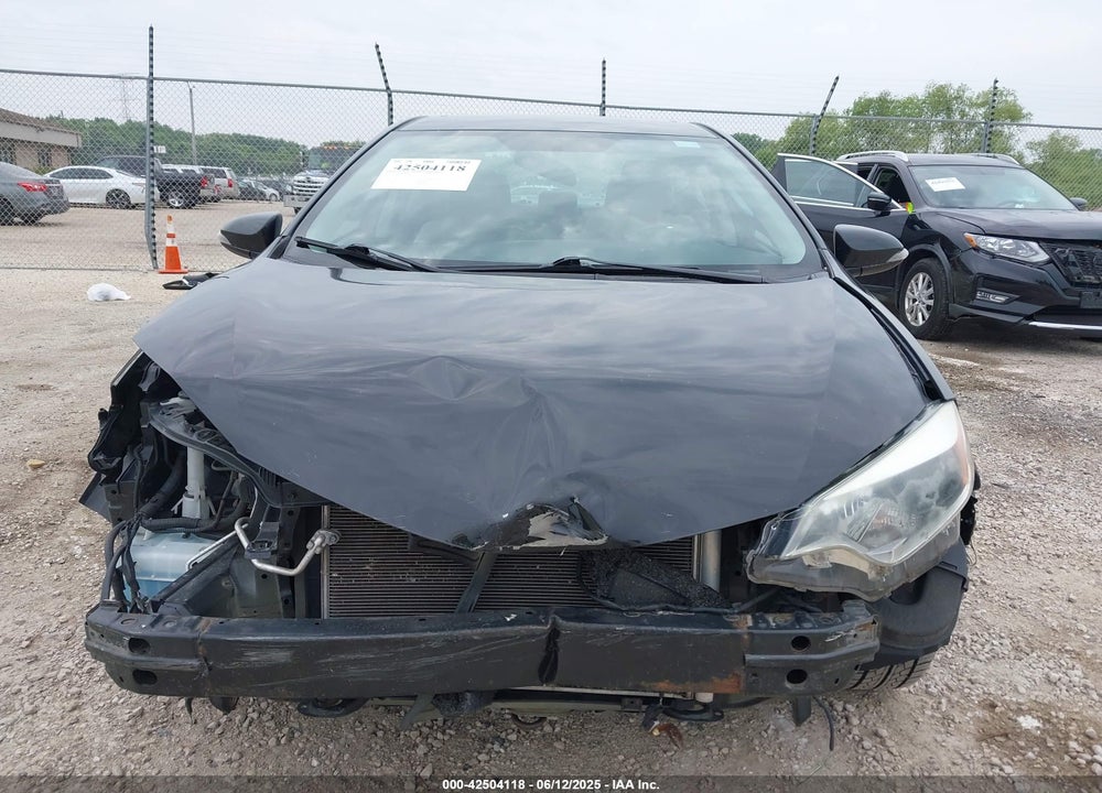2015 TOYOTA COROLLA VIN: 2T1BURHE1FC455326