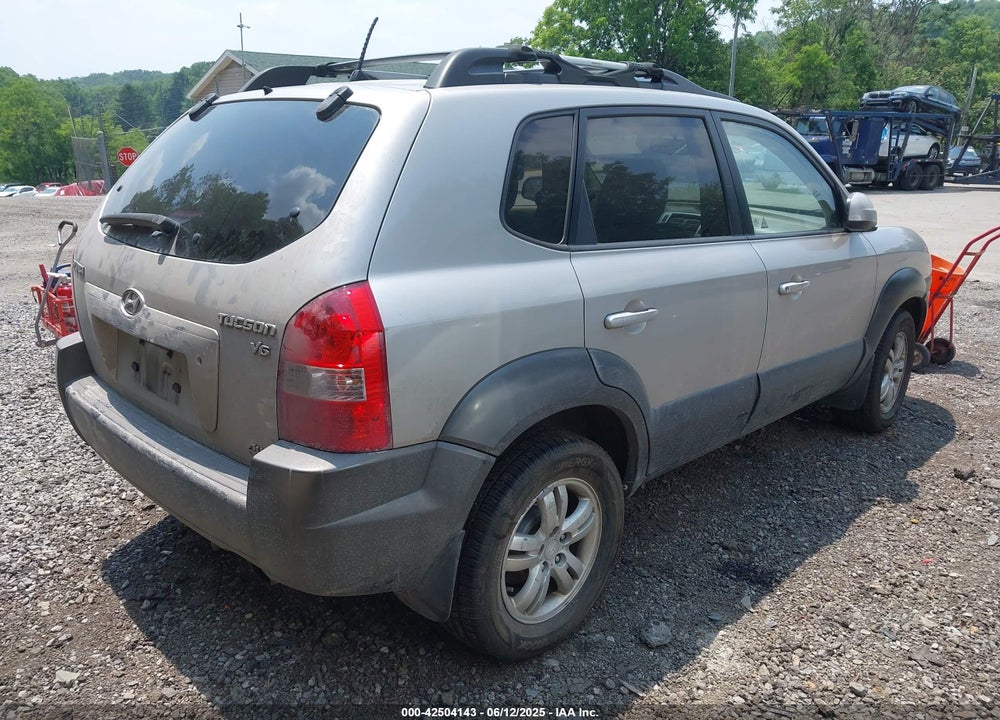2006 HYUNDAI TUCSON GLS/LIMITED VIN: KM8JN72DX6U299038