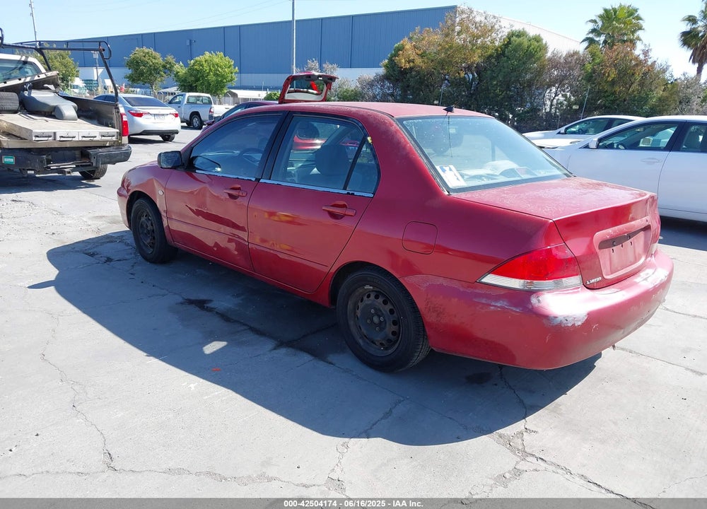 2004 MITSUBISHI LANCER ES VIN: JA3AJ26E94U061361