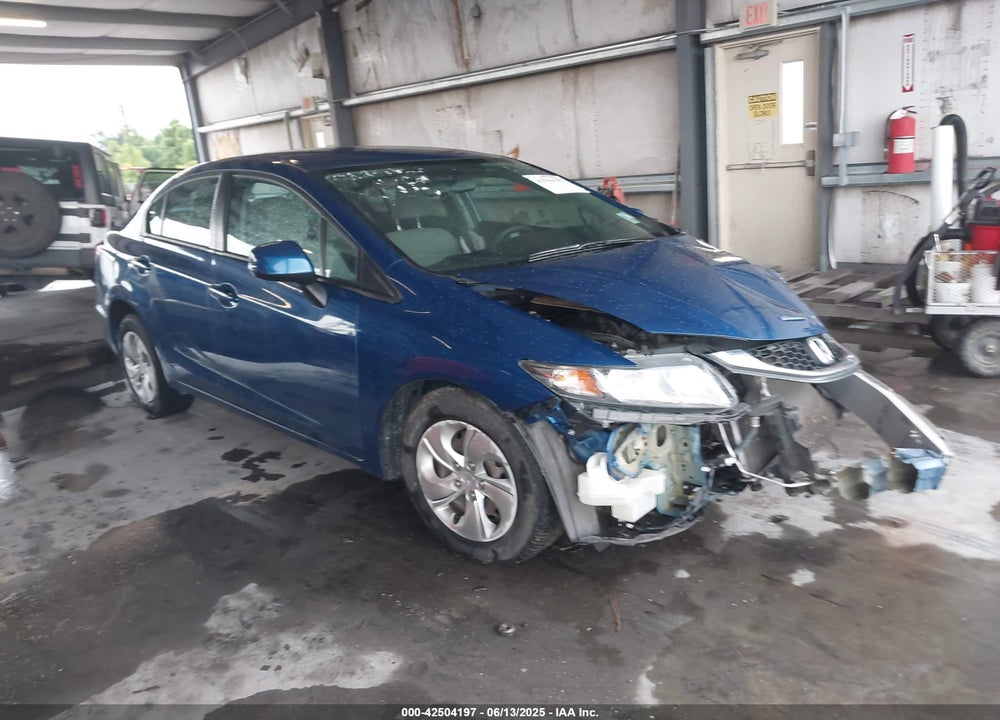 2013 HONDA CIVIC LX VIN: 2HGFB2F56DH585284
