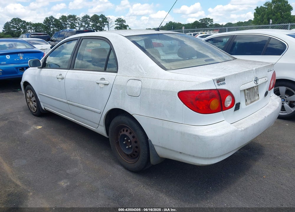 2003 TOYOTA COROLLA LE VIN: 1NXBR32EX3Z152059