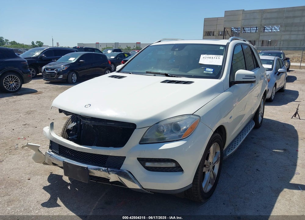 2012 MERCEDES-BENZ ML 350 4MATIC VIN: 4JGDA5HB1CA007860