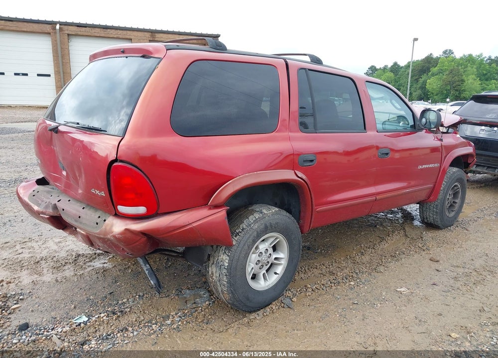 2000 DODGE DURANGO VIN: 1B4HS28N8YF299574