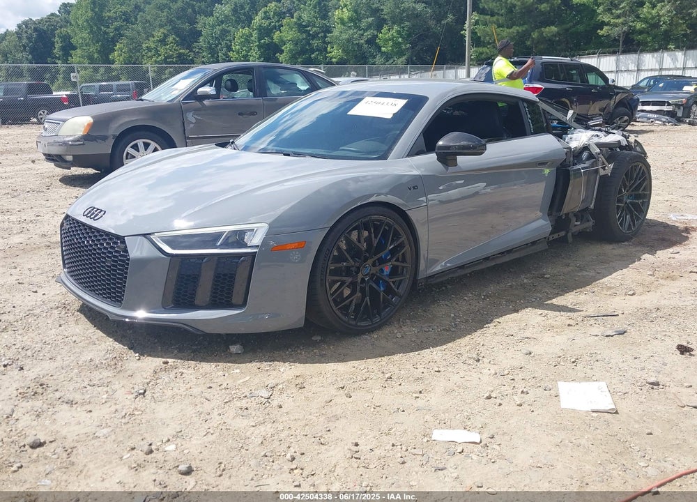2018 AUDI R8 5.2 V10 PLUS VIN: WUAKBAFX9J7900159