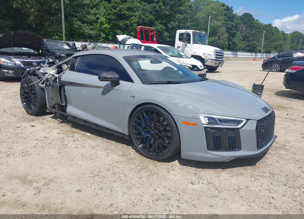 2018 AUDI R8 5.2 V10 PLUS VIN: WUAKBAFX9J7900159