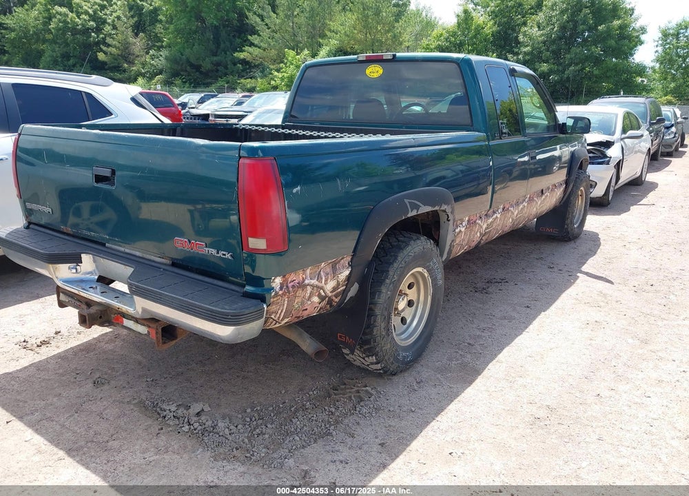 1996 GMC SIERRA K1500 VIN: 2GTEK19R3T1508298