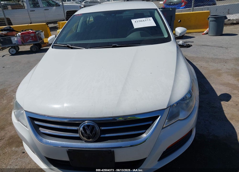 2012 VOLKSWAGEN CC R-LINE/SPORT VIN: WVWNP7AN0CE532764