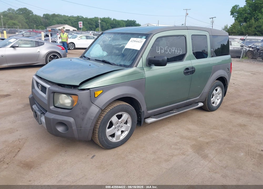 2003 HONDA ELEMENT EX VIN: 5J6YH28543L033183