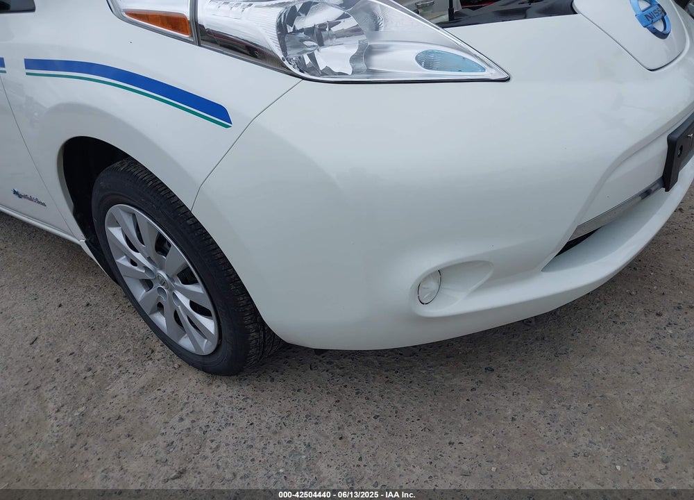 2016 NISSAN LEAF S VIN: 1N4AZ0CP2GC305453
