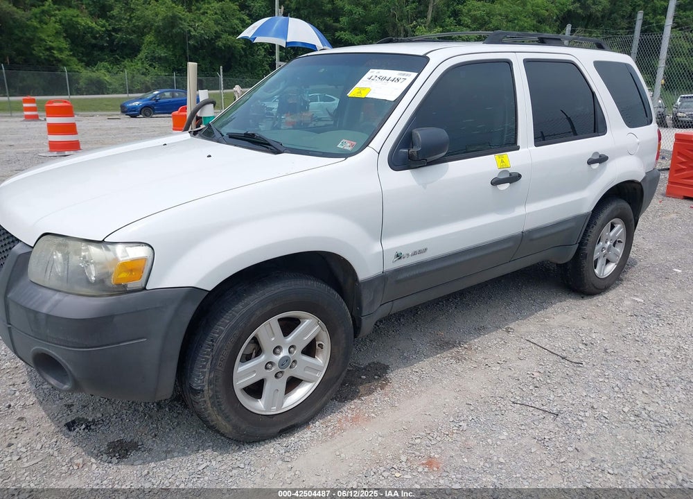 2007 FORD ESCAPE HYBRID VIN: 1FMCU49H47KC05199