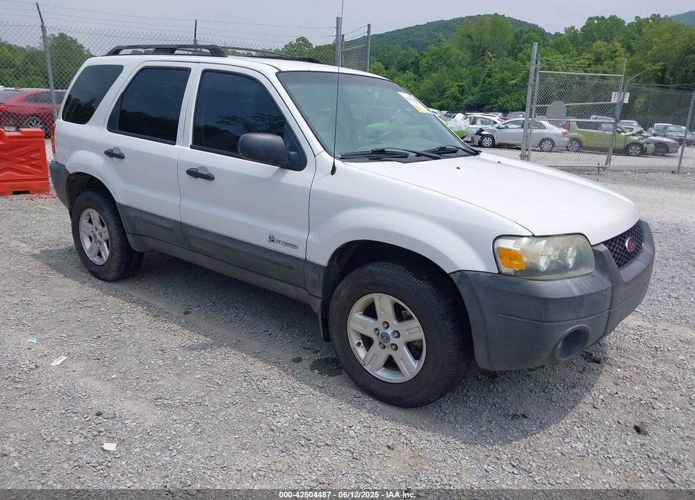 2007 FORD ESCAPE HYBRID VIN: 1FMCU49H47KC05199