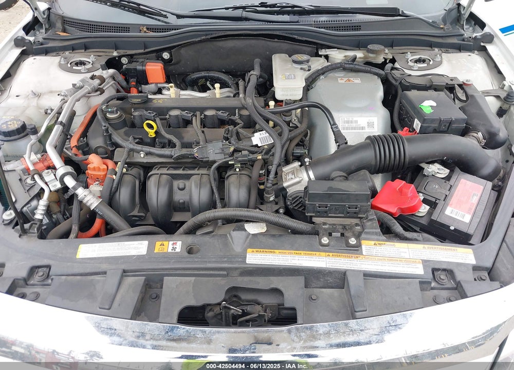 2011 FORD FUSION HYBRID VIN: 3FADP0L34BR202769
