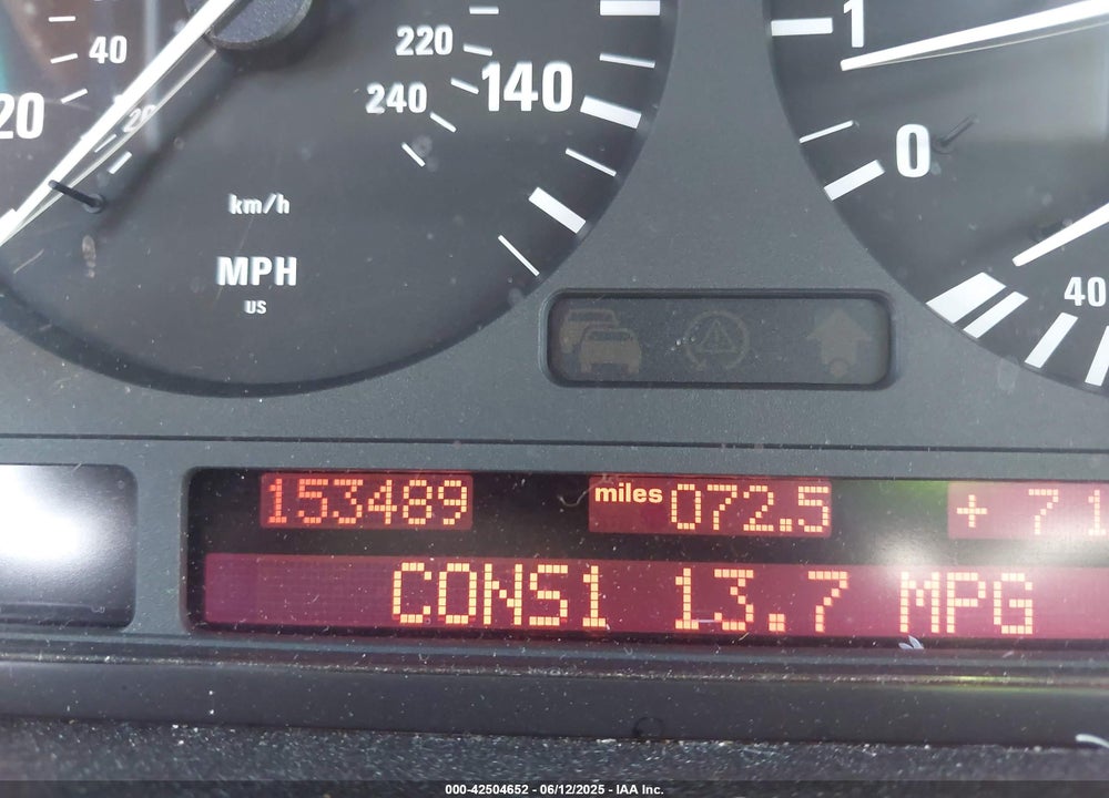 2003 BMW X5 3.0I VIN: 5UXFA53543LV78065
