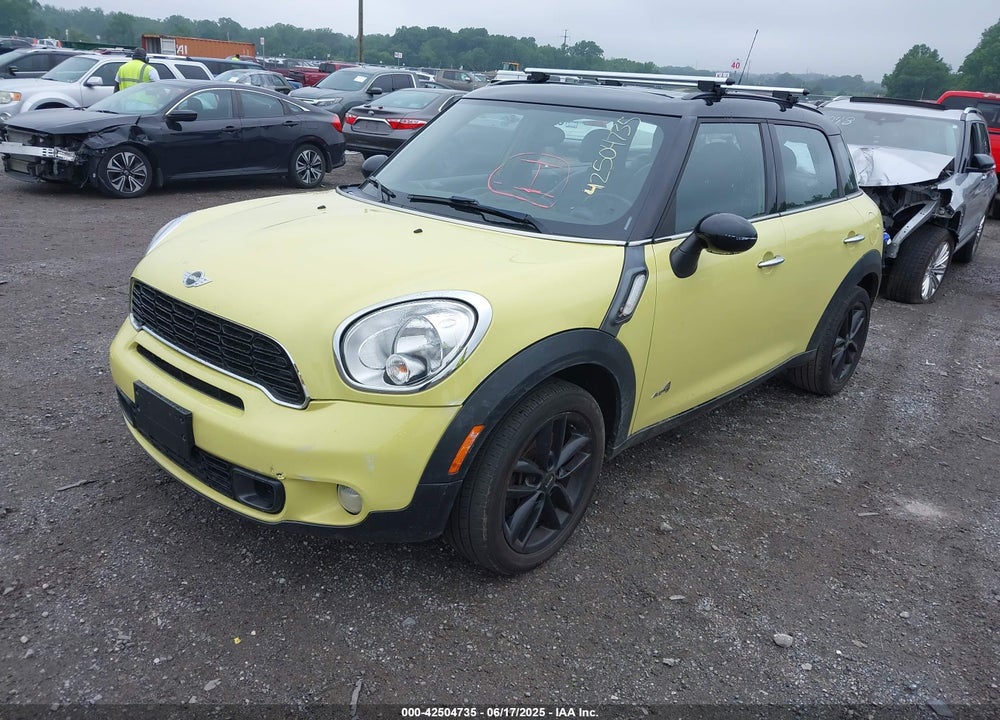2012 MINI COOPER S COUNTRYMAN VIN: WMWZC5C53CWL61322