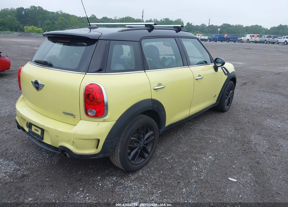 2012 MINI COOPER S COUNTRYMAN VIN: WMWZC5C53CWL61322