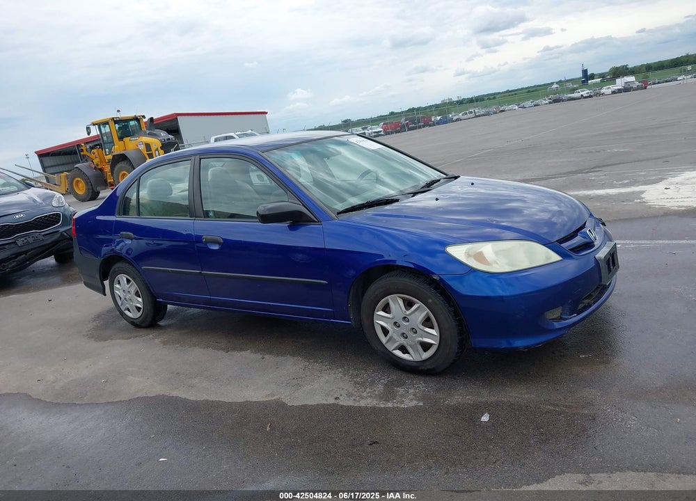 2005 HONDA CIVIC VP VIN: 1HGES16375L013178