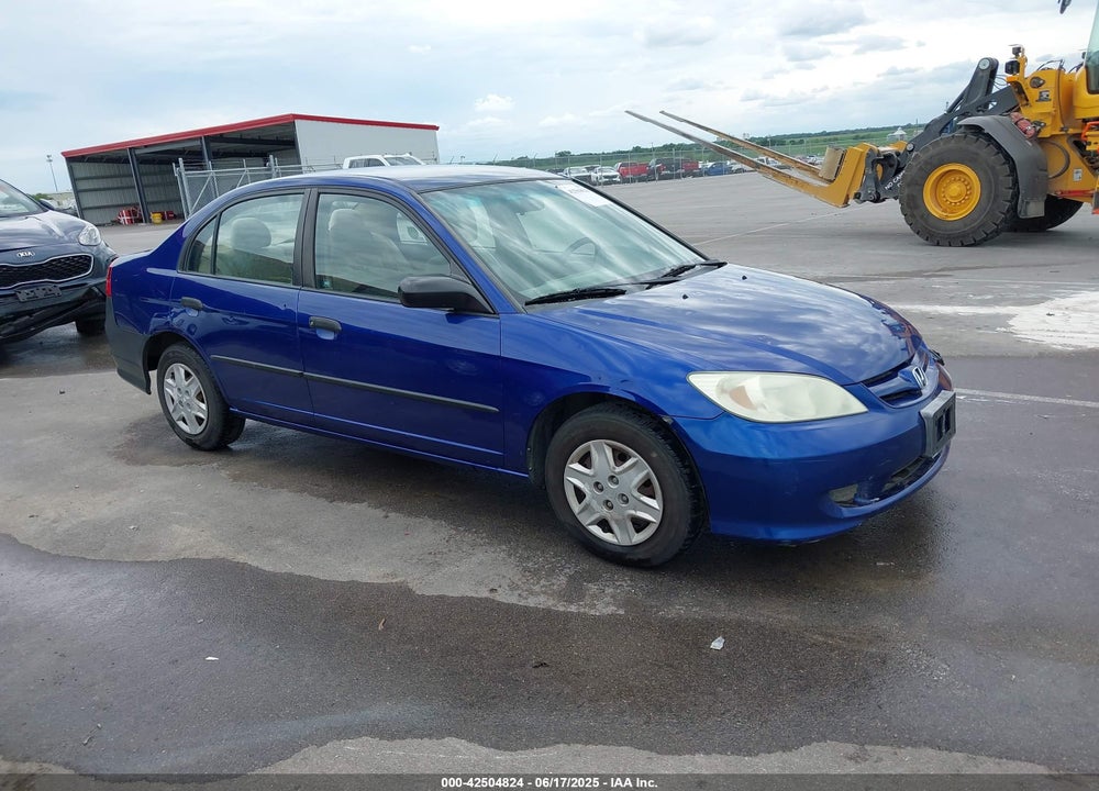2005 HONDA CIVIC VP VIN: 1HGES16375L013178