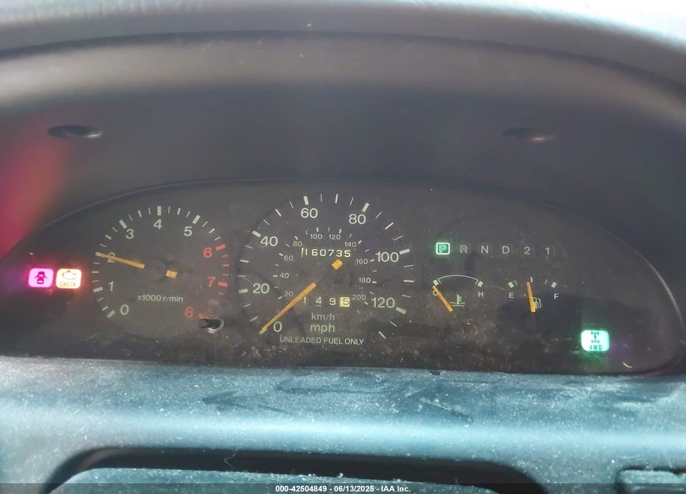1998 MAZDA MPV VIN: JM3LV5233W0836386