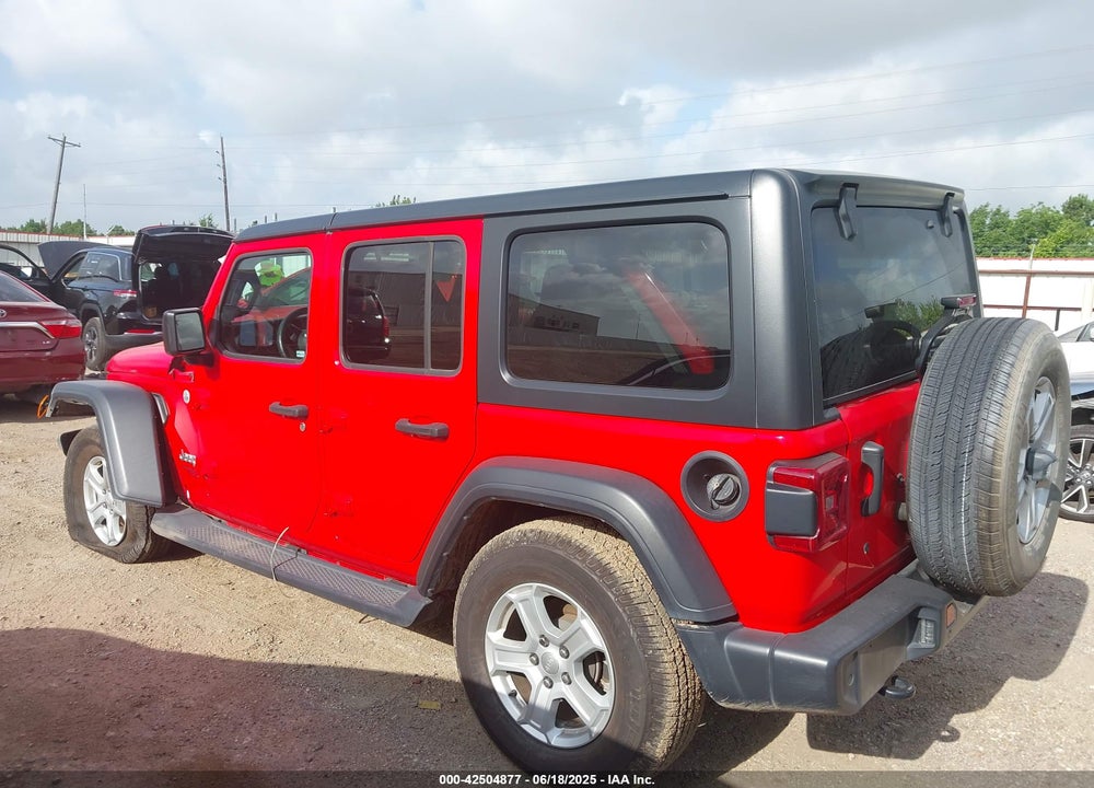 2018 JEEP WRANGLER UNLIMITED SPORT S 4X4 VIN: 1C4HJXDG9JW227864
