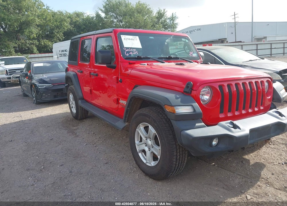 2018 JEEP WRANGLER UNLIMITED SPORT S 4X4 VIN: 1C4HJXDG9JW227864