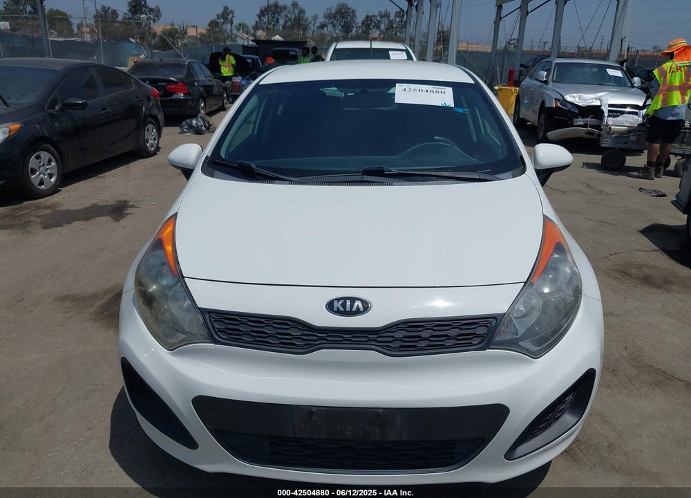 2014 KIA RIO VIN: KNADM5A30E6409080