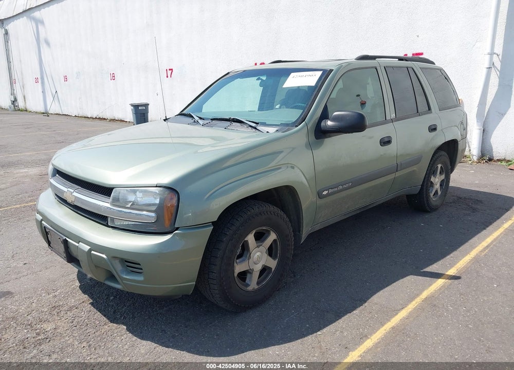 2004 CHEVROLET TRAILBLAZER LS VIN: 1GNDT13S242316013