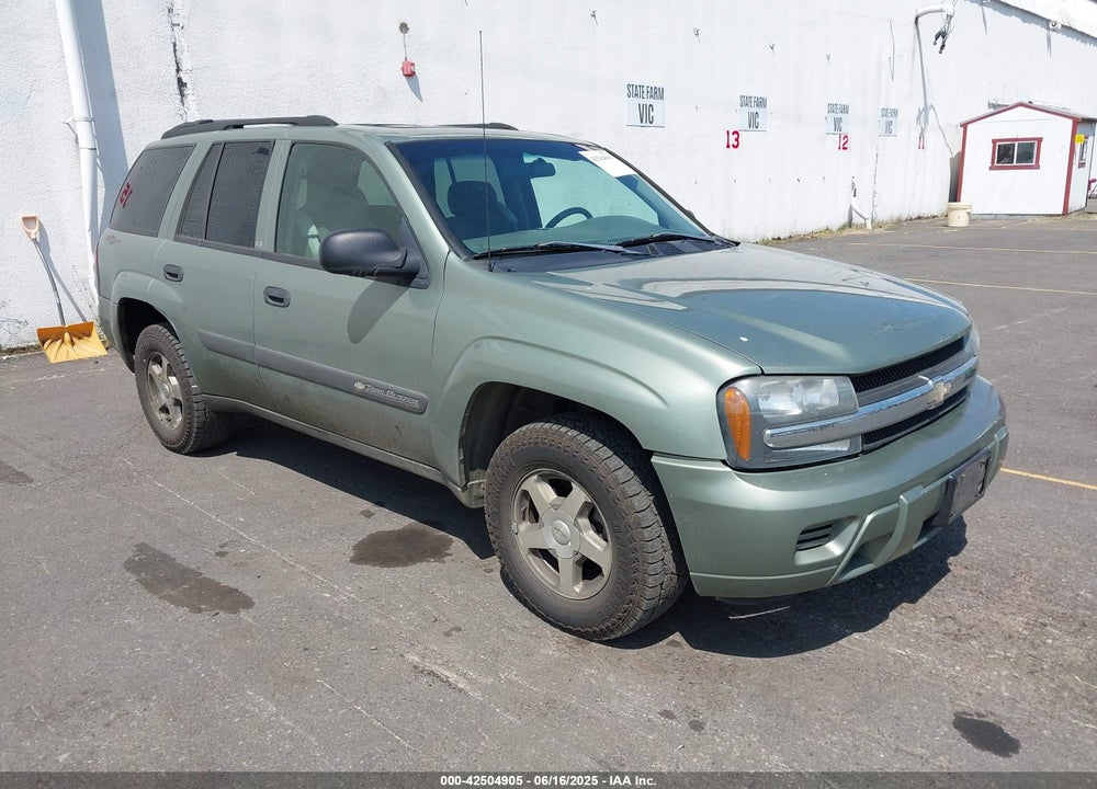 2004 CHEVROLET TRAILBLAZER LS VIN: 1GNDT13S242316013