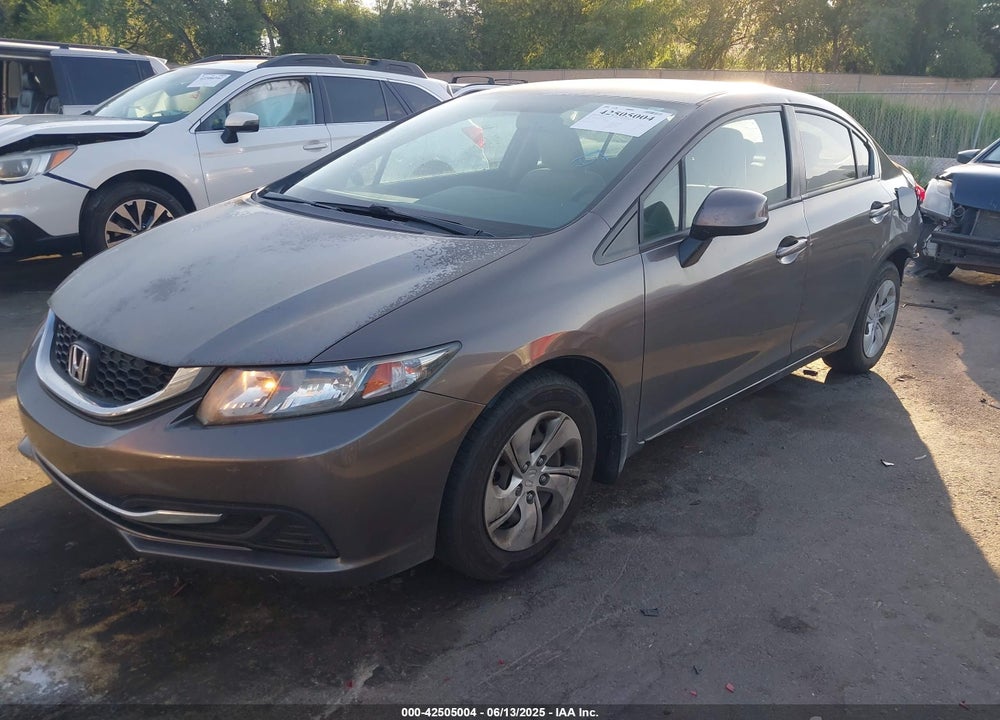 2013 HONDA CIVIC VIN: 2HGFB2F52DH510016