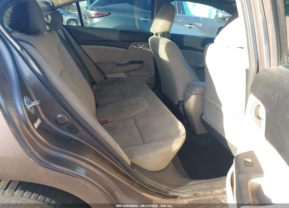 2013 HONDA CIVIC VIN: 2HGFB2F52DH510016